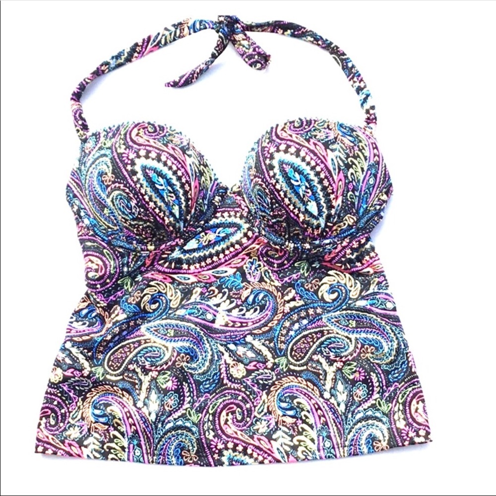 NWOT Shade & Shore 34D tankini
